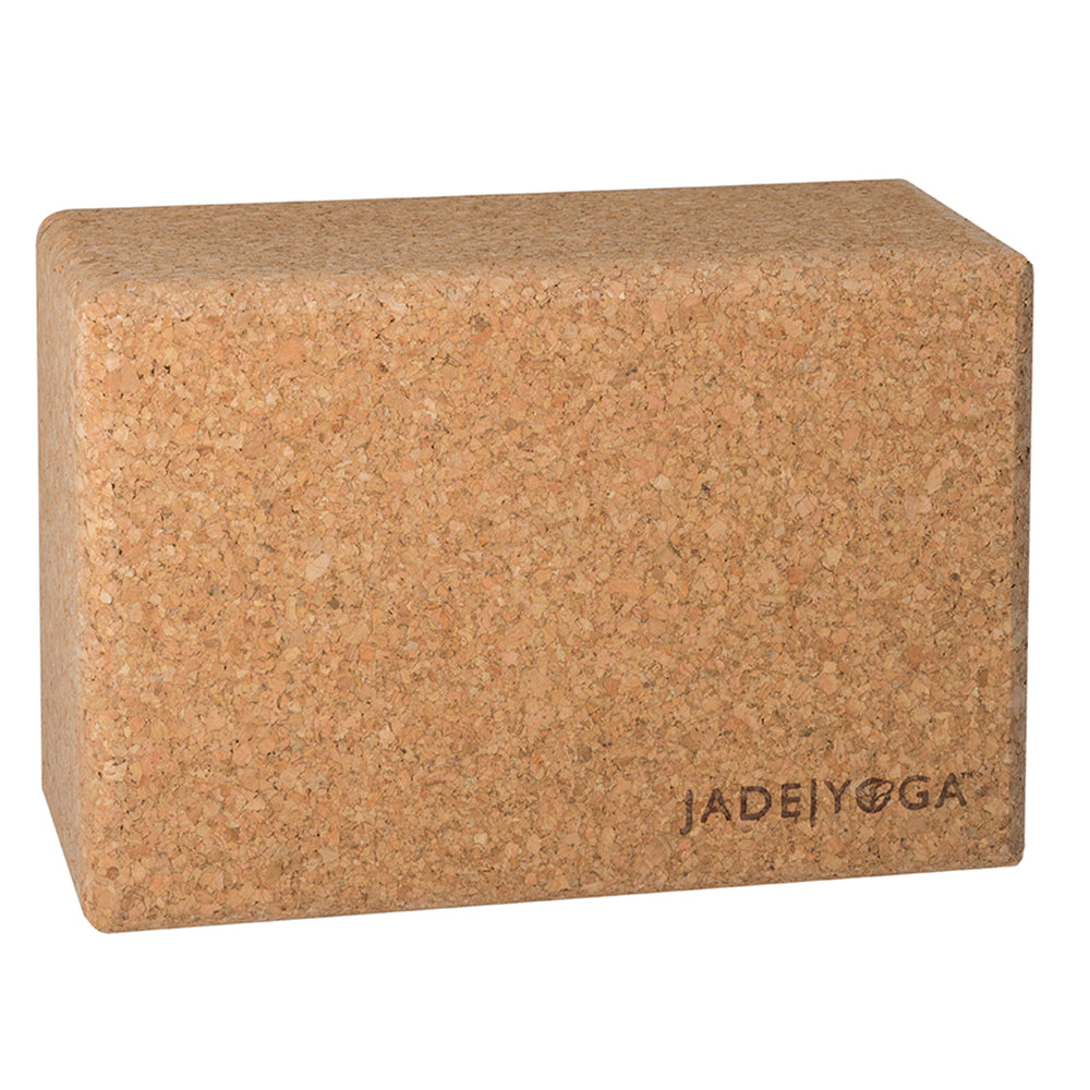 NNEDSZ Jade Yoga Cork Yoga Block - Large-0