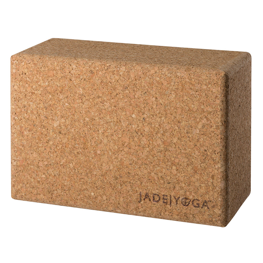 NNEDSZ Jade Yoga Cork Yoga Block - Large-2