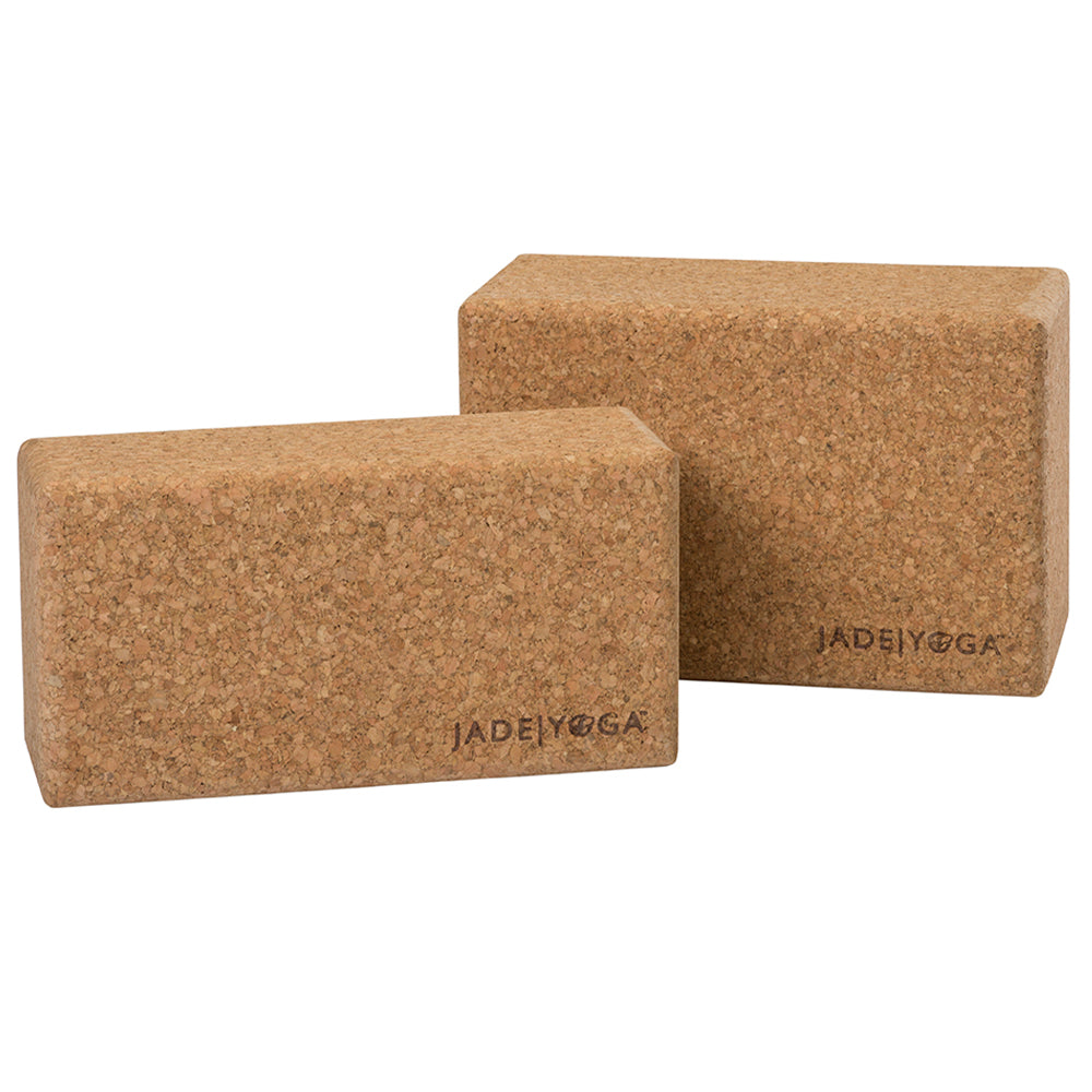 NNEDSZ Jade Yoga Cork Yoga Block - Large-4