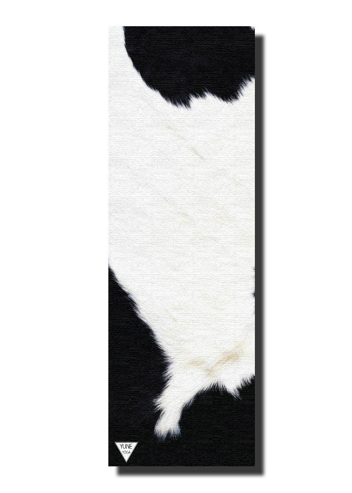 Cow Print Yoga Mat – Sustainable, Toxin-Free & Stylish | Yune Yoga