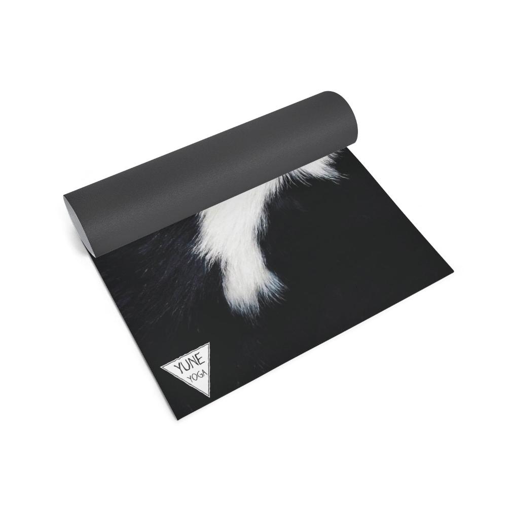 Cow Print Yoga Mat – Sustainable, Toxin-Free & Stylish | Yune Yoga